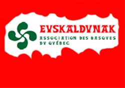 Logo y símbolo de Euskaldunak de Quebec