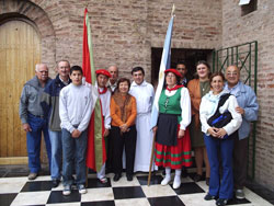 La inauguración de la nueva sede de la Euskal Etxea de José C. Paz se festejò conjuntamente con el Aberri Eguna