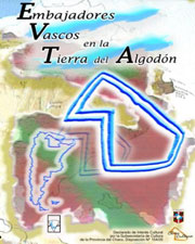 Cartel promocional de 'Embajadores vascos en al Tierra del Algodón'