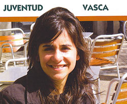 Lorea Barturen, vascoamericana de New Jersey estudiante en Donostia (foto Euskal Etxeak)