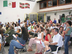El Centro Vasco de México DF, nexo común de los asistentes a la comida que se celebrará en Deba