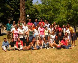 Grupo de docentes de euskera en una convocatoria anterior del programa Argentinan euskaraz.