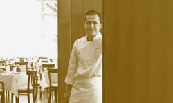 Alberto Ituarte, chef del restaurante Alaia y promotor de la semana culinaria vasca 