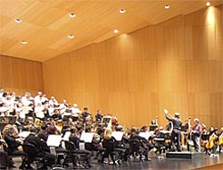 La orquesta Pablo Sarasate del Conservatorio de Iruña-Pamplona en una foto de archivo