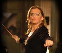 Amagoia Loroño, directora de la Orquesta