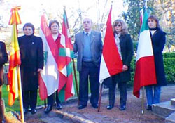 El Centro Vasco de Luján, junto a otras colectividades, homenajeó al General San Martín