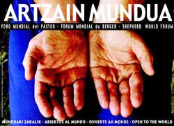 Cartel de presentación de Artzain Mundua