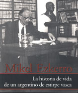 Portada del libro sobre Mikel Ezkerro que se presentará el próximo sábado en Rosario