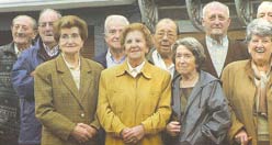 Participantes del programa de recuperación de la historia oral de Amasa-Villabona (foto Berria)