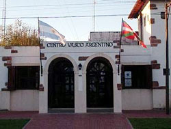 Sede del Centro Vasco 'Zingirako Euskaldunak' de Chascomús, provincia de Buenos Aires