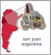 Ubicación de San Juan, Argentina