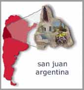 Ubicación de San Juan, Argentina