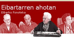 Imagen de la portada de la web 'Eibartarren Ahotan'