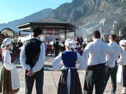 Las cumbres andorranas fueron testigo de la anterior Festa Basca (foto Andorra EE)
