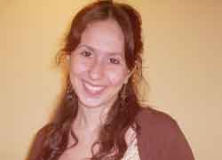 La periodista chilena Rubila Andrea Araya, ganadora del premio Andrés de Irujo 2005