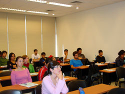 Alumnos chilenos siguen las clases de Euskera y Cultura Vasca en Santiago (foto euskalkultura.com)
