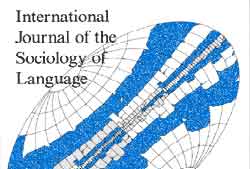 Portada de la revista International Journal of the Sociology of Language, con base en Nueva York 