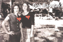Una de las postales del proyecto 'Got Basque?', con el que se promociona el euskera en USA