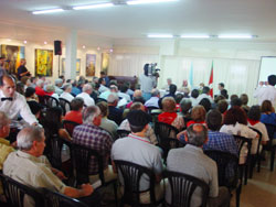 Fotografía de archivo de una reunión de FEVA (foto euskalkultura.com)