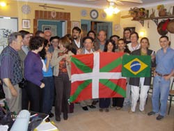 Grupo de alumnos de Euskera de São Paulo