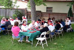 Una reunión de los miembros de la Euskal Etxea del Estado de Colorado, en Estados Unidos