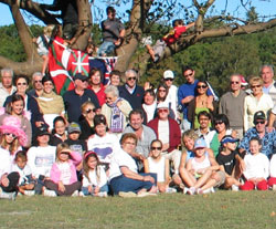 Vista parcial de la celebración este domingo en el Centennial Park de Sydney (foto euskalkultura.com)