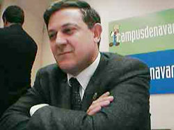 Francisco Iribarren, consejero de Economía y vicepresidente del Gobierno de Navarra (foto DdN)