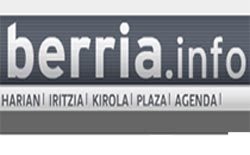 Berria.info webguneko logoaren diseinua