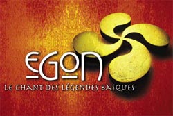 Portada del disco 'Egon, le chant des legendes basques', publicado por Sony Music