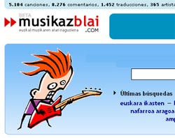 El portal de música euskaldun Musikaz Blai