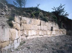 Una imagen del yacimiento de Iruña-Veleia