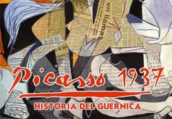 Cartel anunciador de la obra 'Picasso 1937', última producción de Maskarada