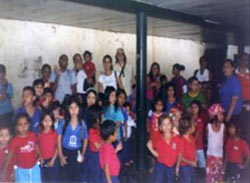 Grupo de niños y niñas en Eusko Etxea de Caracas