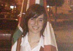 La reina vasca, representante de la Colectividad Vasca de Concordia, María Pía Mario-Hirigoyen