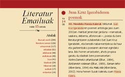 Literatur Emailuen blog berria