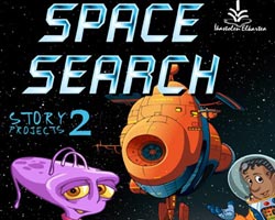 Una imagen del CD-Rom didáctico Space Search
