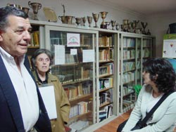 Foto de archivo de la Biblioteca 'Matxin Burdin' del Centro Vasco de La Plata (foto EuskalKultura.com)