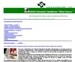 Portada del número 100 de 'Alma Vasca'