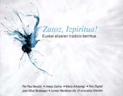 Portada del nuevo disco presentado por Elkar y dirigido por Karlos Giménez, 'Zatoz, Izpiritua!'