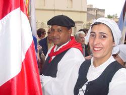 La Semana Vasca contó también con representantes de la vecina Uruguay, de la mano del Centro 'Haize Hegoa' de Montevideo (foto EuskalKultura.com)