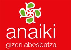 Logotipo de la coral vasca Anaiki, que estos días además estrena renovada página web