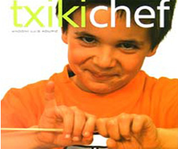 Portada del libro Txikichef, escrito por el cocinero vasco Andoni Luis Aduriz