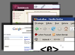 Google eta Euskalbar-ekin erabil daiteke  XUXENweb