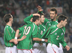 Un partido anterior de la selección de Euskadi