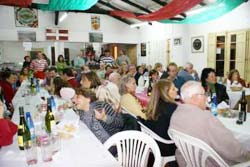 Aspecto de la fiesta del pasado 12 de mayo en la Colectividad Vasca de Concordia (foto El Sol)