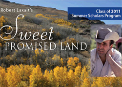 'Sweet Promised Land' será este verano material de  lectura de los nuevos alumnos de la UNR