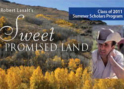 'Sweet Promised Land' será este verano material de  lectura de los nuevos alumnos de la UNR