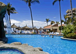 Piscinas del hotel The Inn, en Mazatlán 