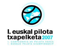 Cartel anunciador del I. Euskal Pilota Txapelketa