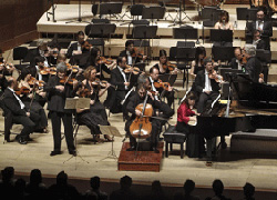 Una actuación anterior de la Orquesta Sinfónica de Euskadi (foto OSE)